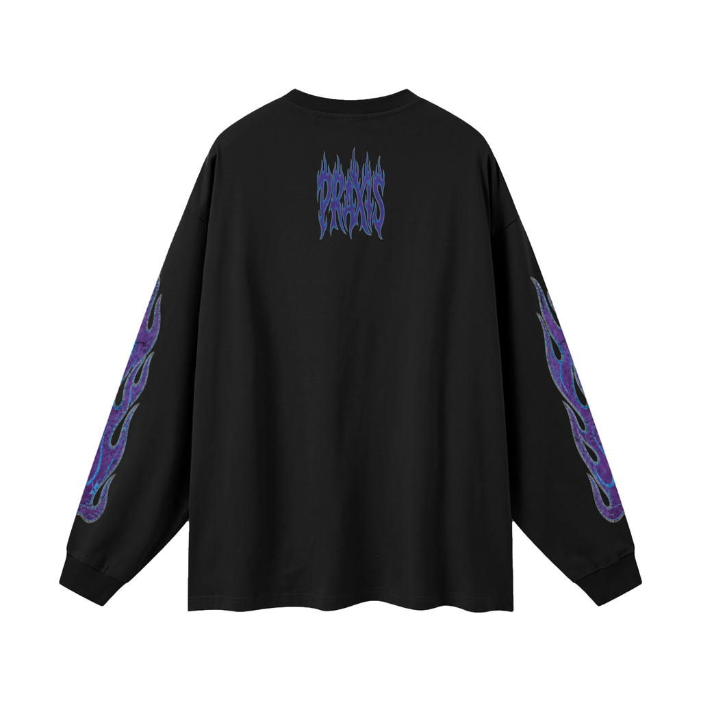 Praxis Purple Flame Longsleeve